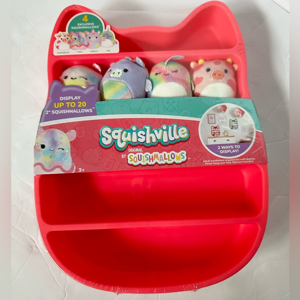 Squishmallows squishville display